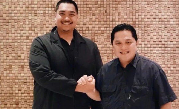 Dito Ariotedjo Unggah Foto Bareng Erick Thohir di Tengah Isu Pergantian Menpora