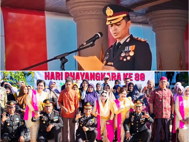 Hari Bhayangkara ke-80, Polres Rokan Hulu Perkuat Sinergi dan Tebarkan Kepedulian untuk Masyarakat