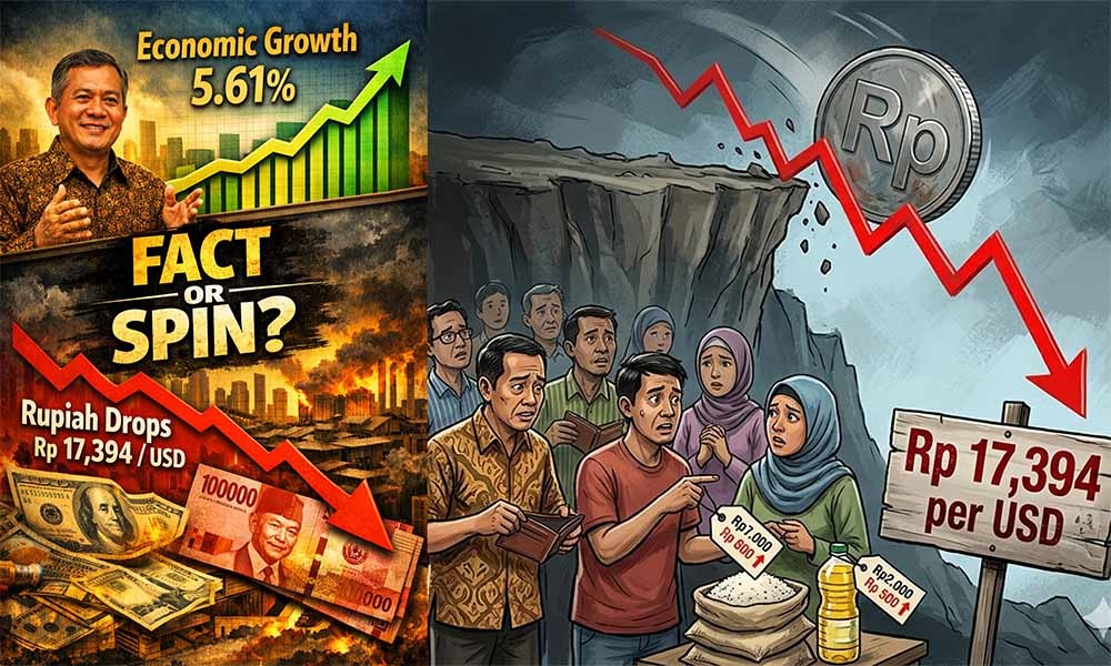 Kisah Mistis Dua Realitas: Pertumbuhan versus Penurunan Nilai Mata Uang
