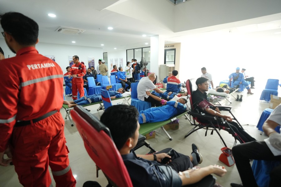 PT Pertamina Patra Niaga Refinery Unit Dumai Raih Penghargaan Pelaksana Donor Darah Terbanyak di Dumai, Buah Konsisten Kepedulian untuk Masyarakat
