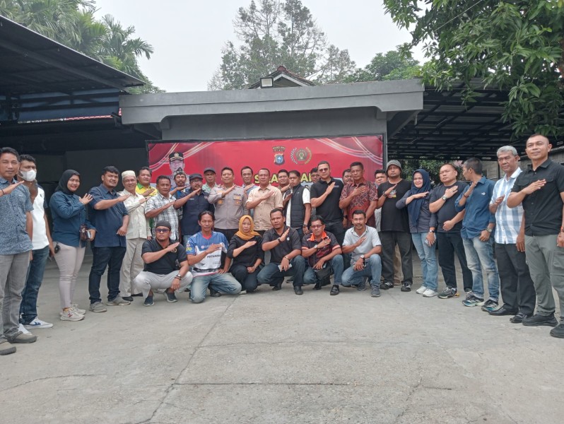 Kapolres Inhu Ajak Wartawan Perkuat Sinergi Tangkal Hoaks dan Jaga Kamtibmas