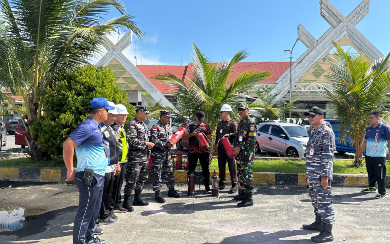 Pelindo Dumai Lakukan Simulasi Kebakaran