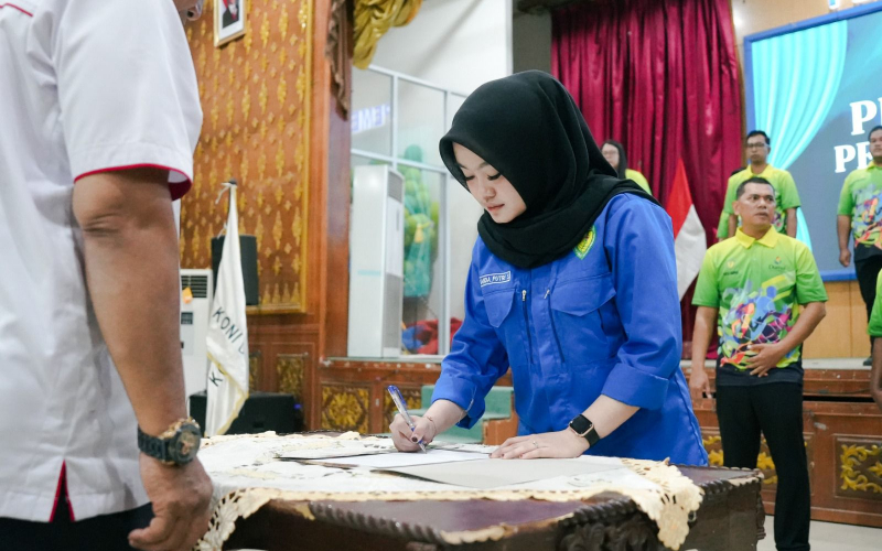 Resmi Pimpin PASI Kota Dumai, ini Harapan Ananda Putri Salsabila