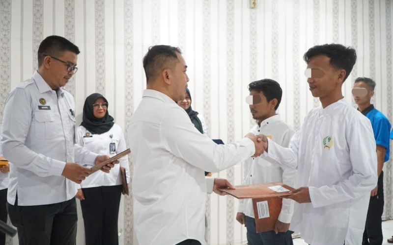 65 Warga Binaan Rutan Dumai Terima Remisi Khusus Natal 2025