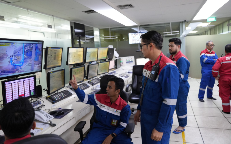 Pertamina Patra Niaga Kilang Dumai Perkuat K3 Lewat Inovasi AI CCTV RUVISION di Sungai Pakning