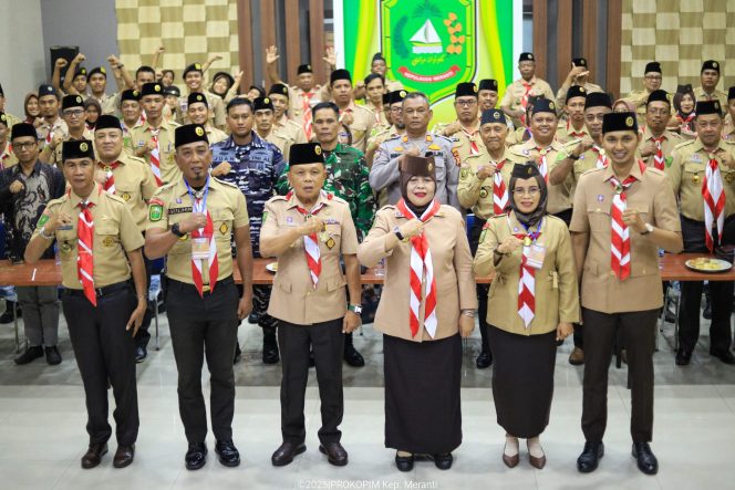 Hj Ismiatun Kembali Pimpin Pramuka Meranti