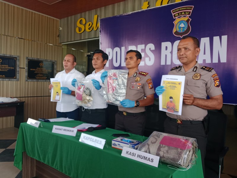 Kurang dari Tiga Hari, Polres Rokan Hulu dan Polsek Ujung Batu Tangkap Pelaku Pembunuhan yang Kabur hingga Pulau Nias