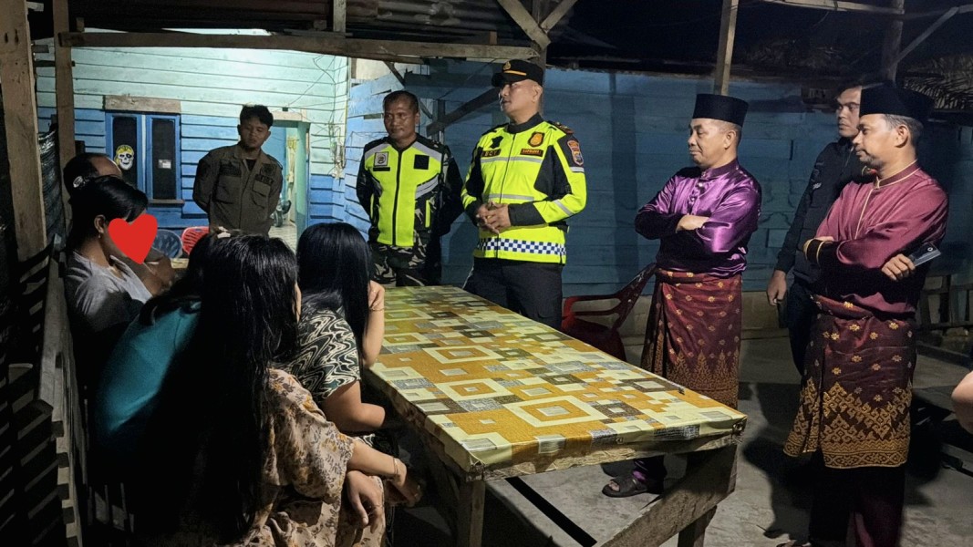 Tekan Penyakit Masyarakat, Tim Gabungan Polsek Pujud Sisir Kafe Remang-remang dan Lokasi Rawan Kriminalitas