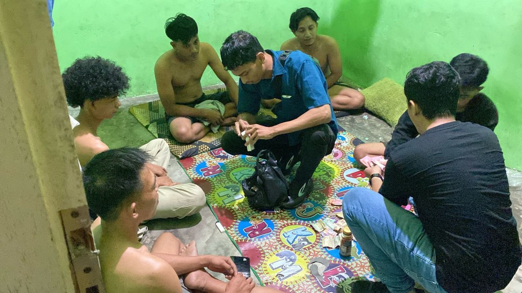 Main Judi di Bulan Ramadhan, Lima Pemuda di Inhu Ditangkap Polisi