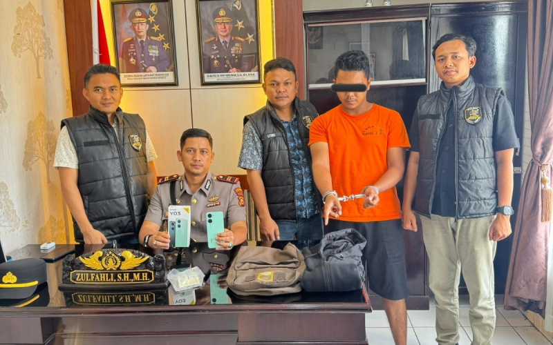 Gadis 17 Tahun di Dumai Berani Kejar Penjambret, Pelaku Akhirnya Diamankan Polisi
