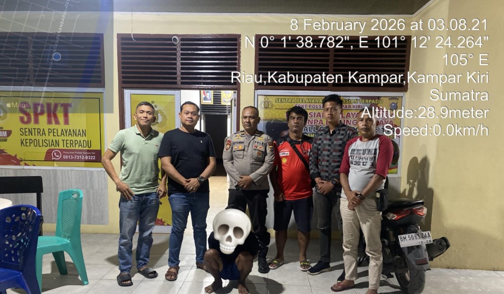 Jejak Pelarian Berakhir di Kampar, Polsek Pasir Penyu Ringkus Pelaku Persetubuhan Anak di Bawah Umur