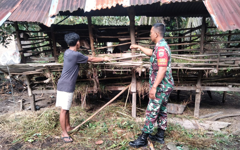Pendampingan Karya Nyata oleh Serda Priyo Sudarmo