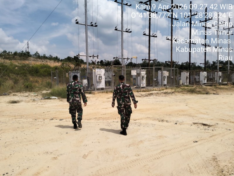 Patroli Penguatan Binter SKK Migas PT PHR di Minas Berjalan Aman dan Terkendali