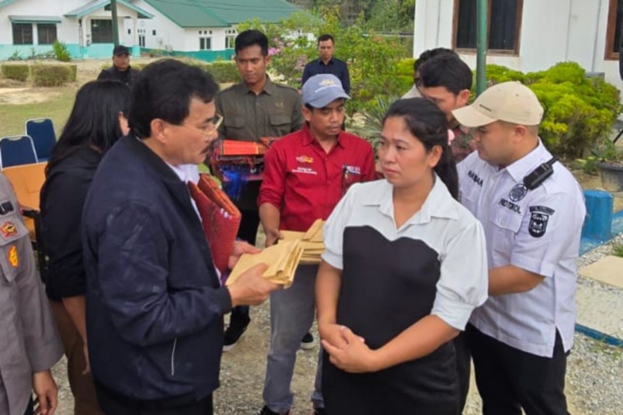 PT NWR Salurkan Santunan Rp314 Juta untuk Korban Kecelakaan PT ERB