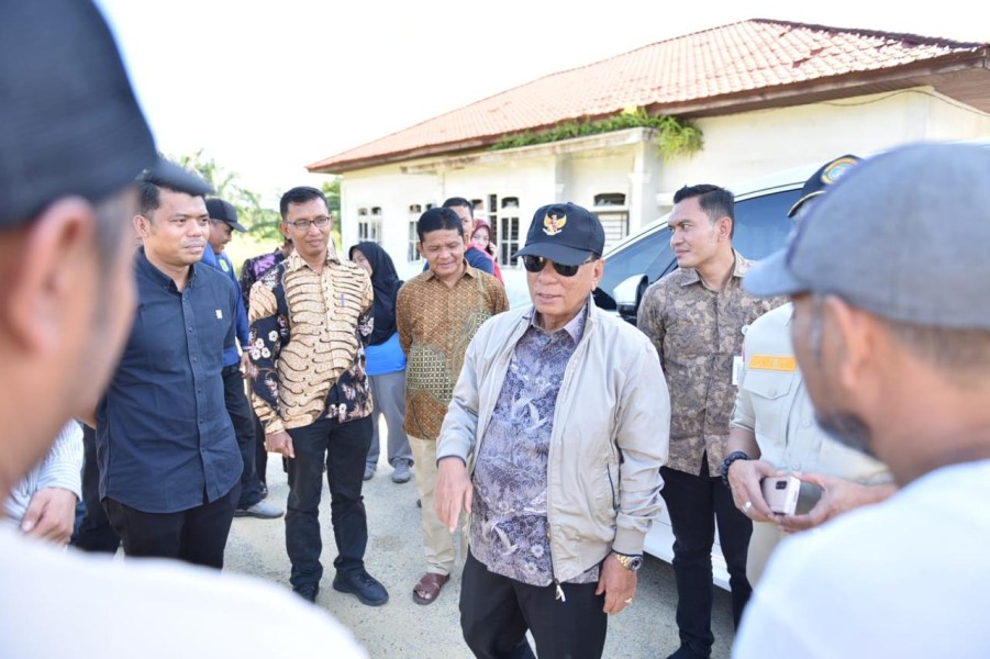 Bupati Bistamam Tinjau Eks Terminal Bagan Batu, Siapkan Rencana Alih Fungsi
