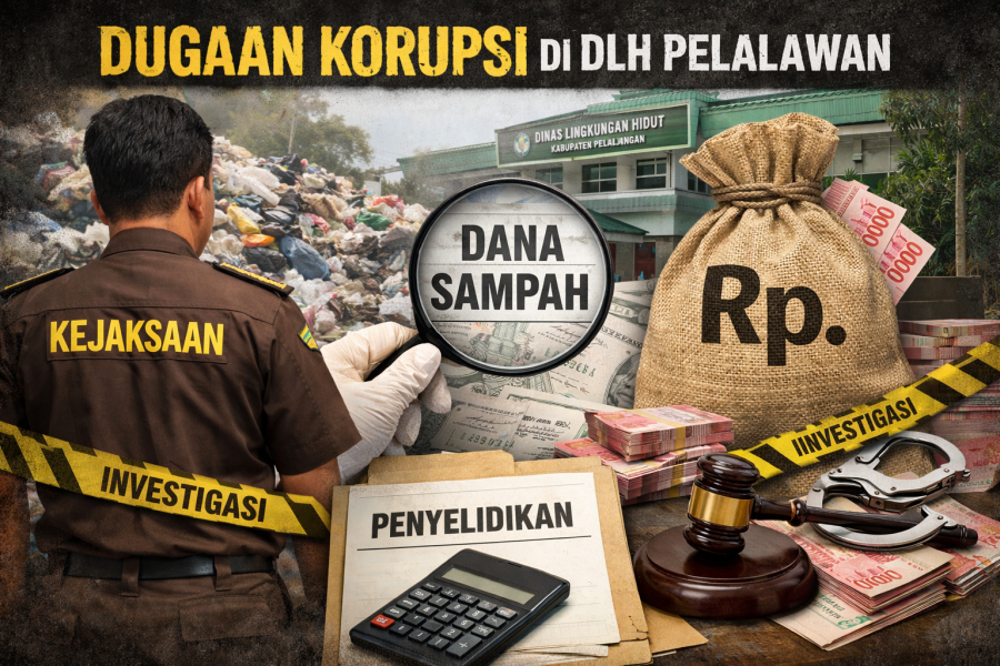Apa Kabar Dugaan Korupsi di DLH Pelalawan?