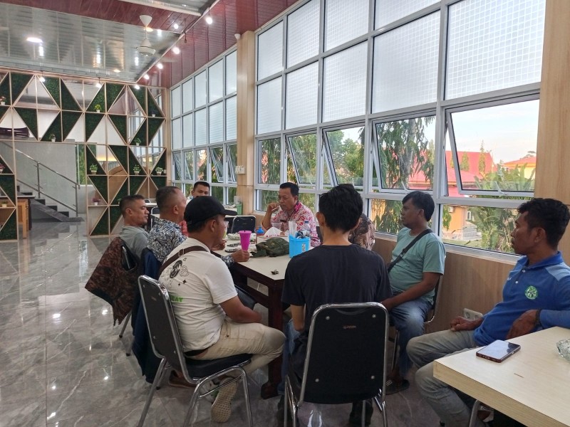 PWI Siak Bersama Masyarakat Siap Tanam 10 Ribu Mangrove di Kampung Penyengat