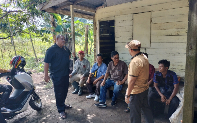 Proses Constatering PN Dumai Berujung Ketegangan, Lahan Datuk Zamhur Didatangi Tanpa Izin