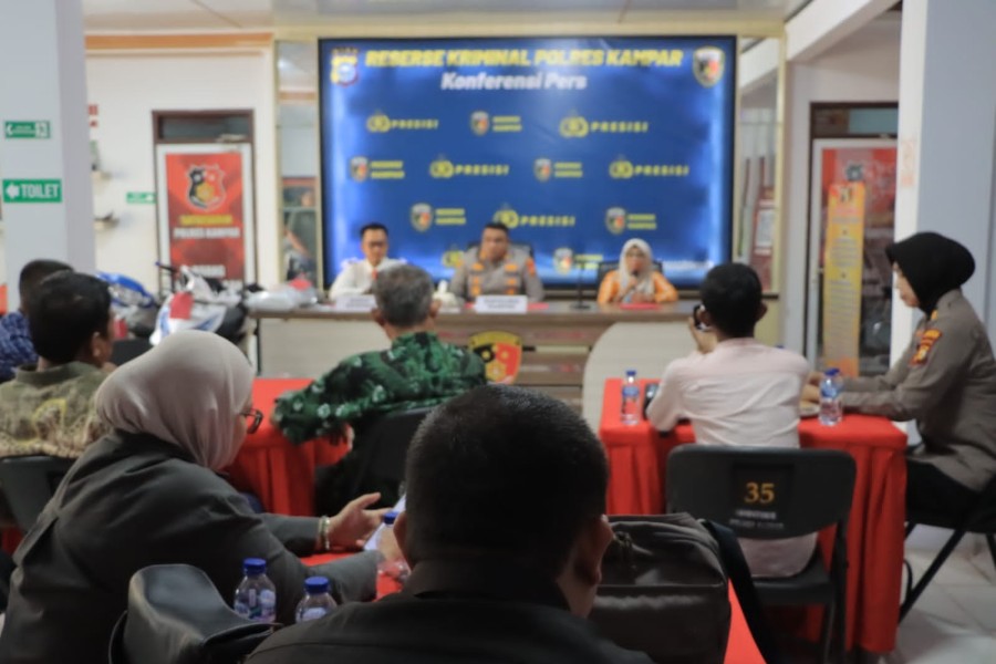 Dalam Dua Pekan, Polres Kampar Ungkap 4 Kasus Menonjol