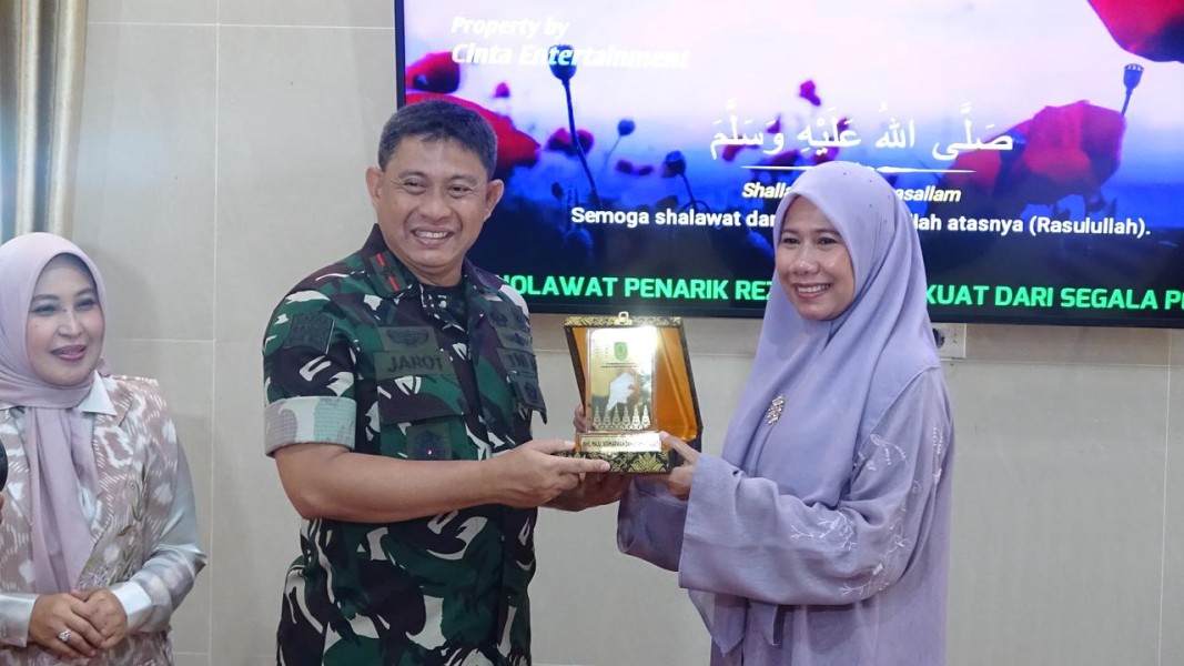 Perkuat Sinergi Daerah dan TNI, Wakil Bupati Inhil Hadiri Silaturahmi Bersama Danrem 031/Wira Bima