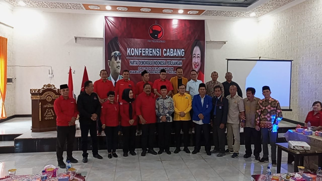 Pimpin PDI Perjuangan Bengkulu Selatan 2025–2030, Holman SE Tekankan Amanah dan Gotong Royong