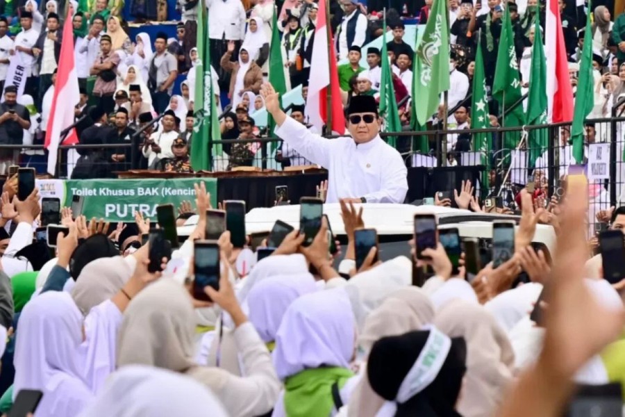 Prabowo Hadiri Mujahadah Kubro Satu Abad NU, Kenang Peran Kiai dalam Kemerdekaan