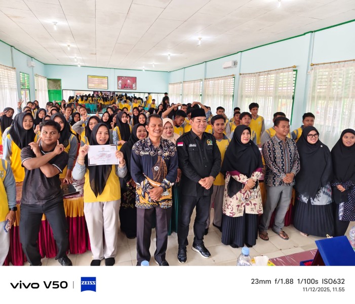 Generasi Muda Bunut Disemangati Membangun Bangsa, Sosialisasi Empat Pilar Kebangsaan oleh Anggota MPR RI H. Abdul Hamid SPi, M.Si