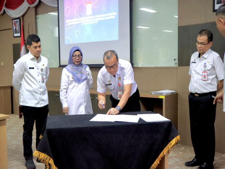 Wabup Kampar Pimpin Sertijab Kepala OPD, Tekankan Penyesuaian Cepat untuk Wujudkan Visi-Misi Daerah