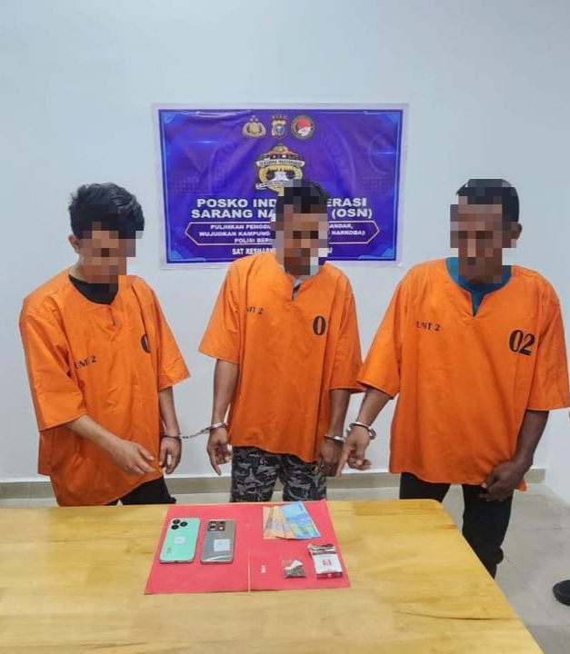 Razia Sarang Narkoba di Sungai Sembilan, Tiga Orang Diamankan di Penginapan Cendana