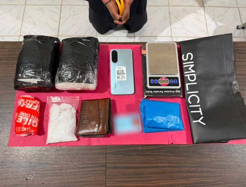Gerak Mencurigakan di Bandara SSK II Bongkar Aksi Kurir Sabu, Polisi Sita 2,2 Kilogram Narkotika