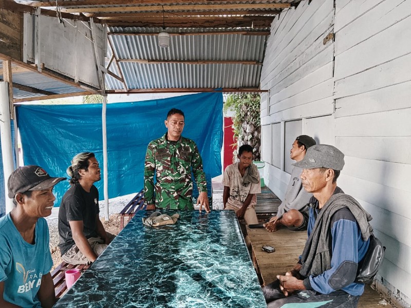 Serda Mayus Maruli Ajak Warga Kampung Minas Timur Tingkatkan Kepedulian terhadap Kesehatan