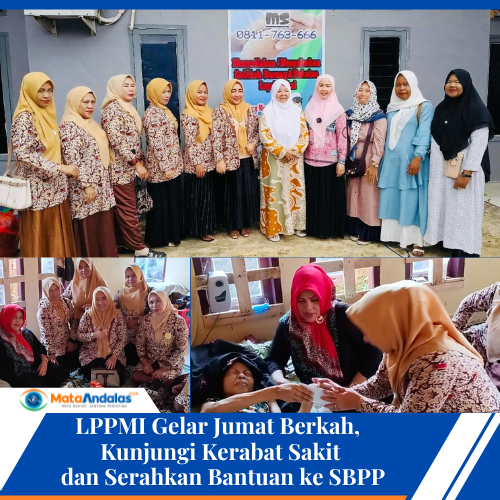 LPPMI Gelar Jumat Berkah, Kunjungi Kerabat Sakit dan Serahkan Bantuan ke SBPP