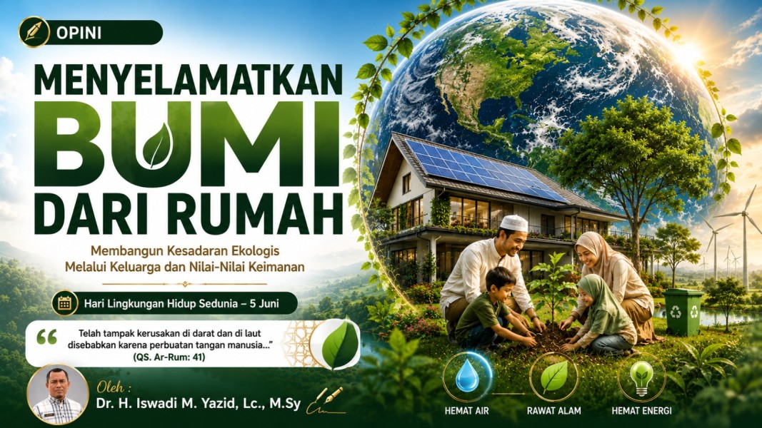 Menyelamatkan Bumi dari Rumah