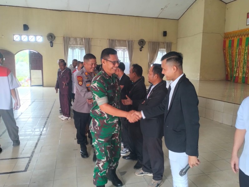 Danramil 03/Minas Hadiri Pengukuhan Pengurus BAMAK-LKK Indonesia Kabupaten Siak, Tegaskan Pentingnya Sinergi Jaga Kerukunan