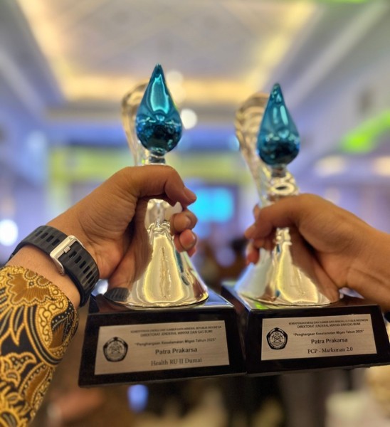 PT KPI Unit Dumai Raih 2 Penghargaan Keselamatan Migas Tahun 2025