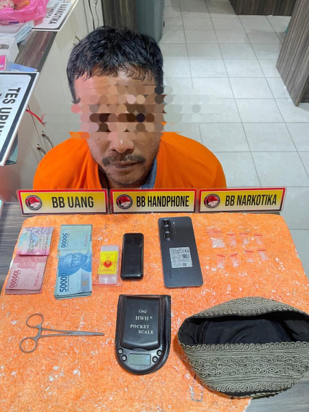 Jelang Ramadhan 1446 H, Tim Opsnal Sat Narkoba Polres Inhil Gencar Ungkap Kasus Narkoba