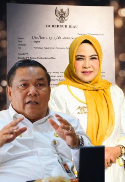 Ajukan RUPSLB PT SPR, Plt Gubri SF Hariyanto Dinilai Lampaui Batas Kewenangan