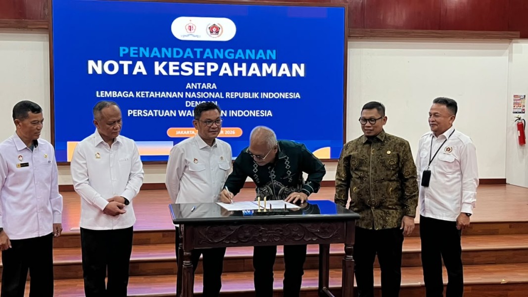 PWI-Lemhannas Teken MoU untuk Menjaga Ketahanan Nasional