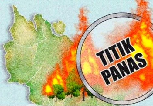 101 Titik Panas Terpantau di Riau, Kampar dan Pelalawan Terbanyak