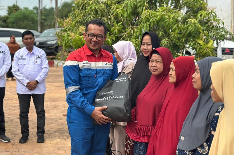 Wujud Kepedulian, Pasar Murah PHR Ringankan Beban Warga Bengkalis dan Rokan Hilir