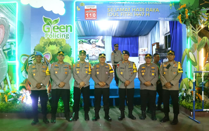 Bersama Kapolres Dumai, Karo Ops Polda Riau Pastikan Pos Terpadu DIC Siap Operasi Ketupat 2026