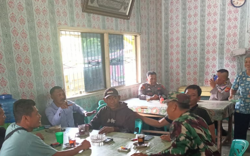 Koramill 03 Bersama Masyarakat Jalin Silaturahmi Dalam Menjaga Lingkungan