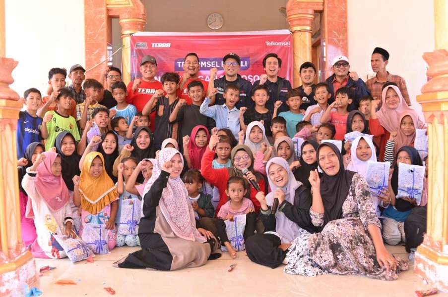 Telkomsel Hadirkan Pendampingan Psikososial bagi 2.000 Anak Terdampak Bencana di Sumatera