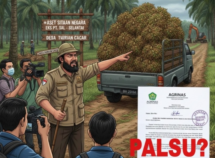 Aset Sitaan Negara Diduga Jadi Bancakan Mafia: Komnas-Waspan Inhu Temukan Praktik Ilegal di Eks Lahan PT SAL