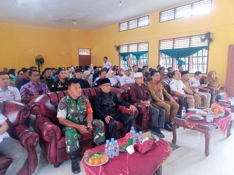 Babinsa Koramil 02/Bukit Kapur Hadiri Pelantikan Pengurus Karang Taruna Kecamatan Bukit Kapur