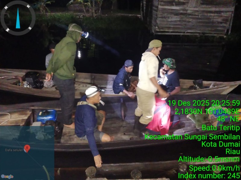 Warga Selayang Pandang Dumai Diterkam Buaya Saat Memancing, Korban Masih Dalam Pencarian