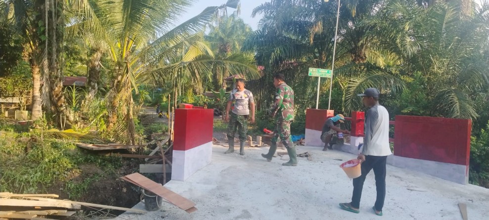 Pembangunan Jembatan Beton Tahap V di Tanjung Penyembal Masuki Tahap Finishing