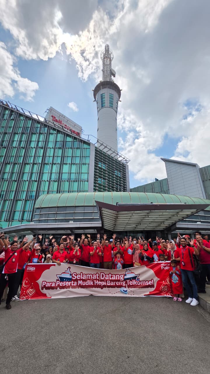 Difasilitasi Telkomsel, 1.100 Pemudik Bisa Berlebaran di Kampung Halaman