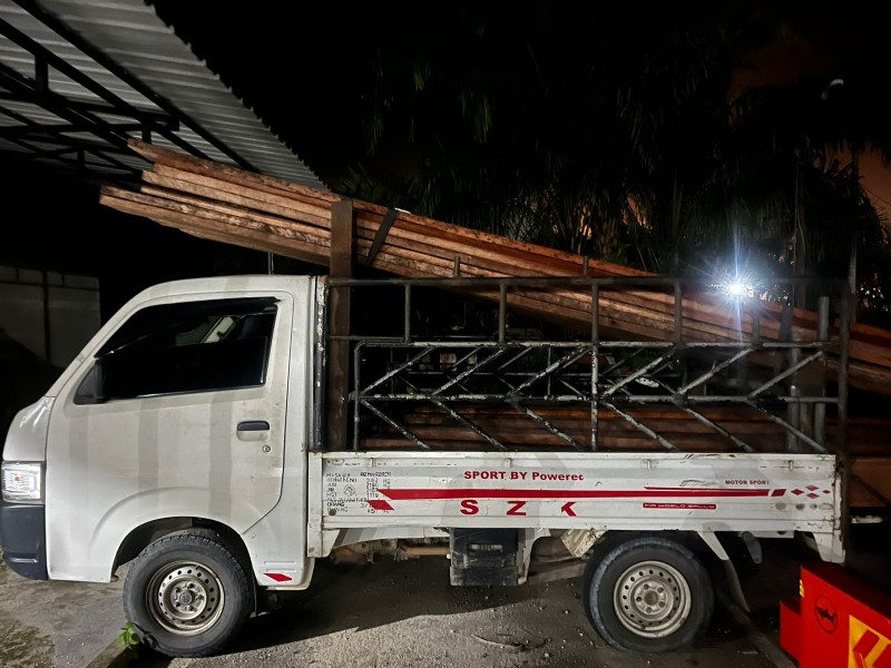 Polisi Gagalkan Penyelundupan Kayu Ilegal di Lintas Bono
