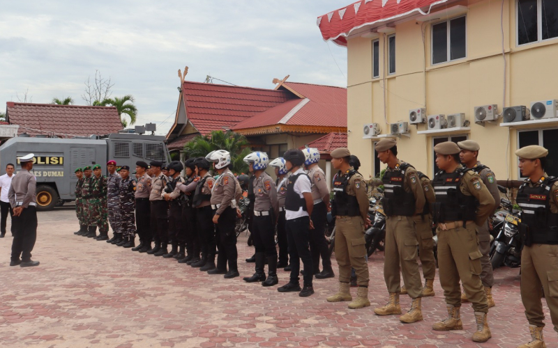 Patroli Sinergitas TNI bersama Komponen Pendukung Ditaja Kodim 0320 Dumai Dalam Rangka Penguatan Binter Mitigasi Kolaborasi